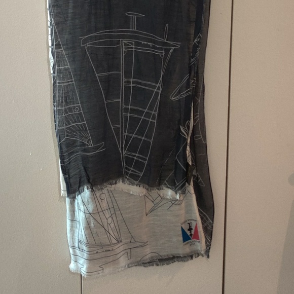 Louis Vuitton Americas Cup stole scarf - Picture 1 of 5